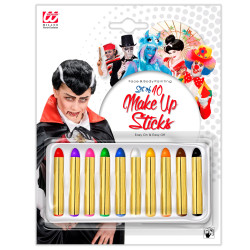 Farby na tvár 10 ceruziek